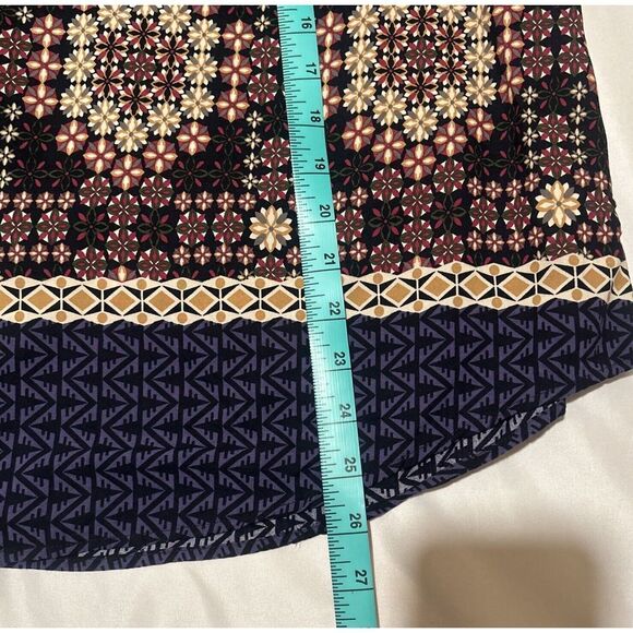 11 1 Tylho Anthropologie Blouse Size M Multicolor Floral - Picture 6 of 9